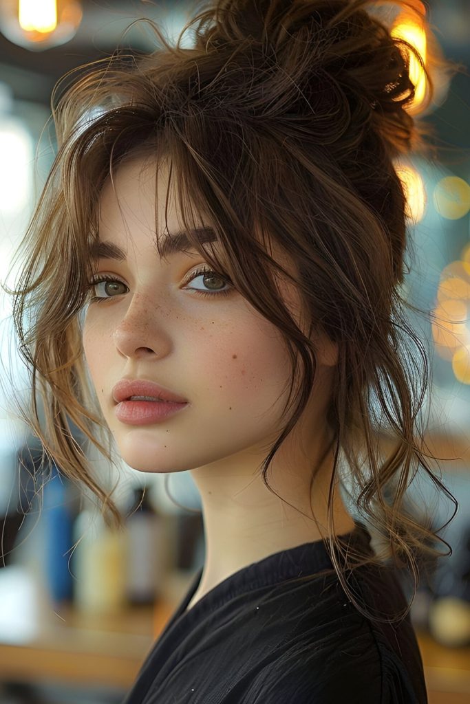 Soft Messy Bun