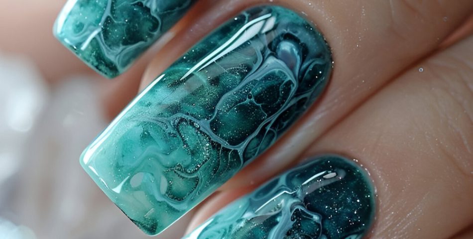 Stormy Sea Marble