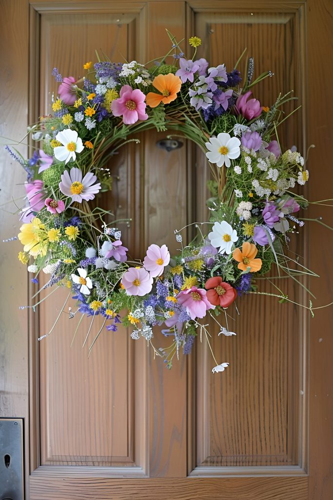 Suspend a Spring Inspired Wreath