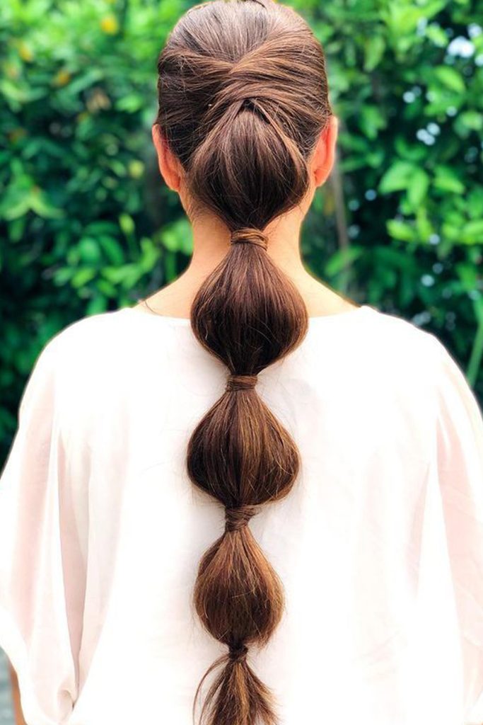 The Bubble Ponytail