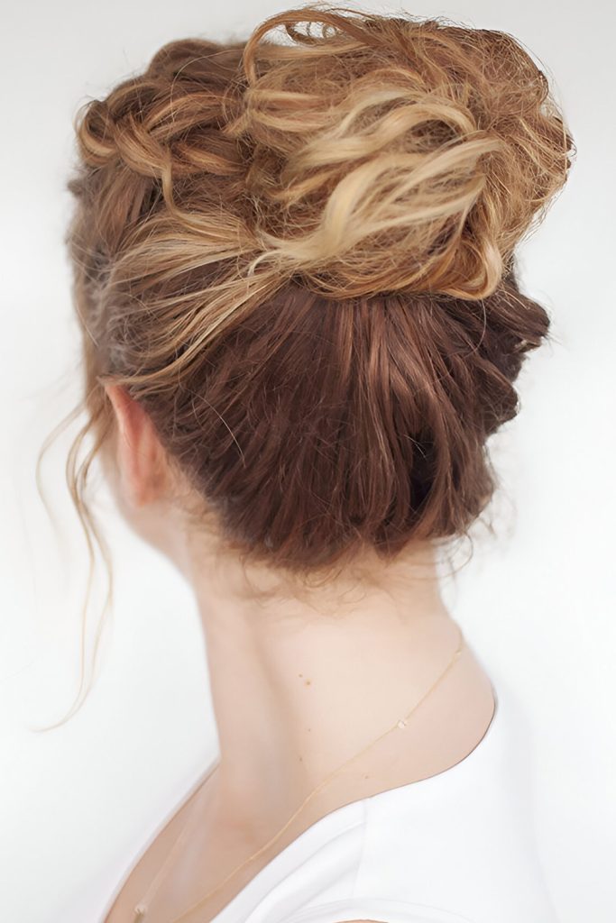The Messy Top Knot