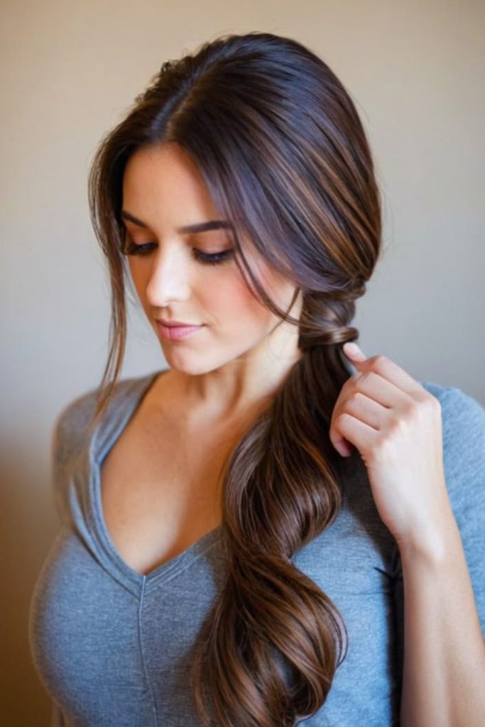 The Side Ponytail