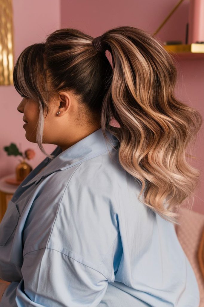 The Voluminous Ponytail