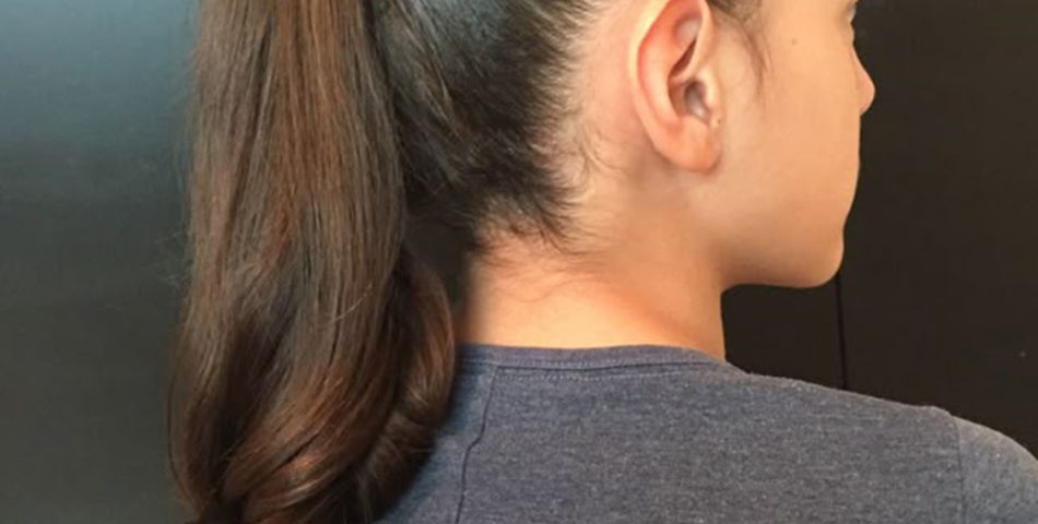The Wrap Around Ponytail