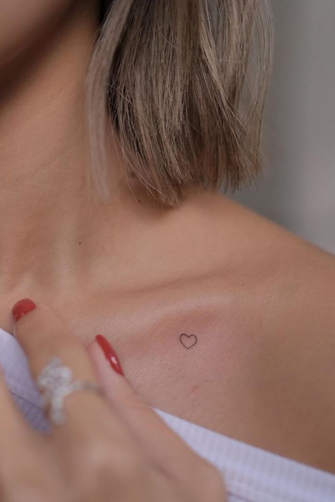 Tiny Heart Outline