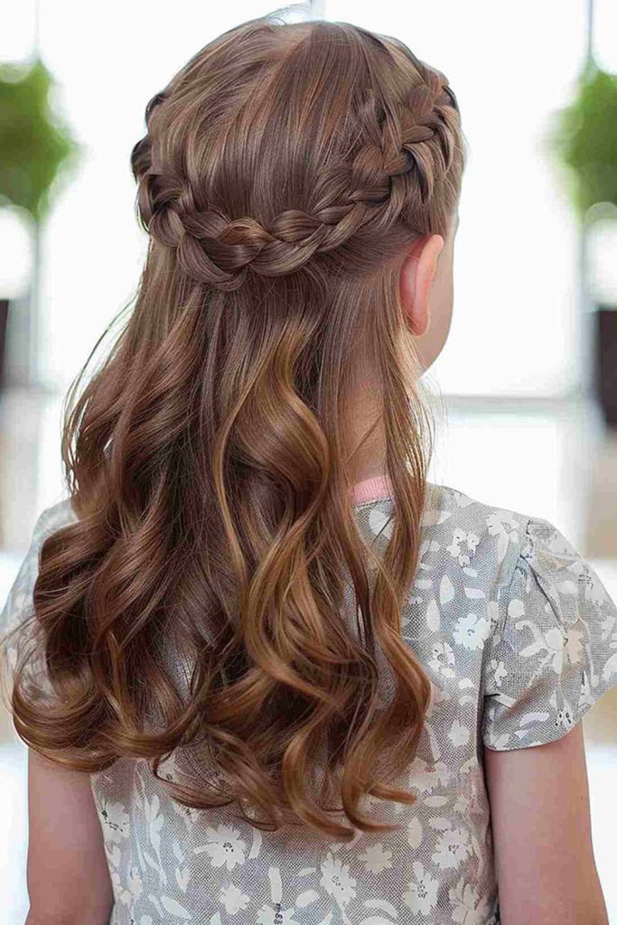 Twisted Half Updo