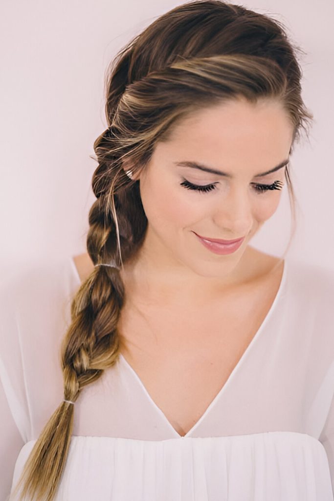 Twisted Side Braid