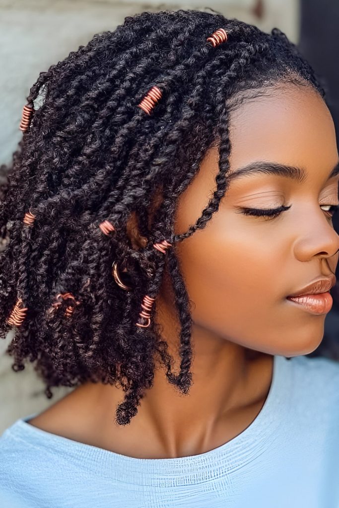 Twists with Natural Hairline