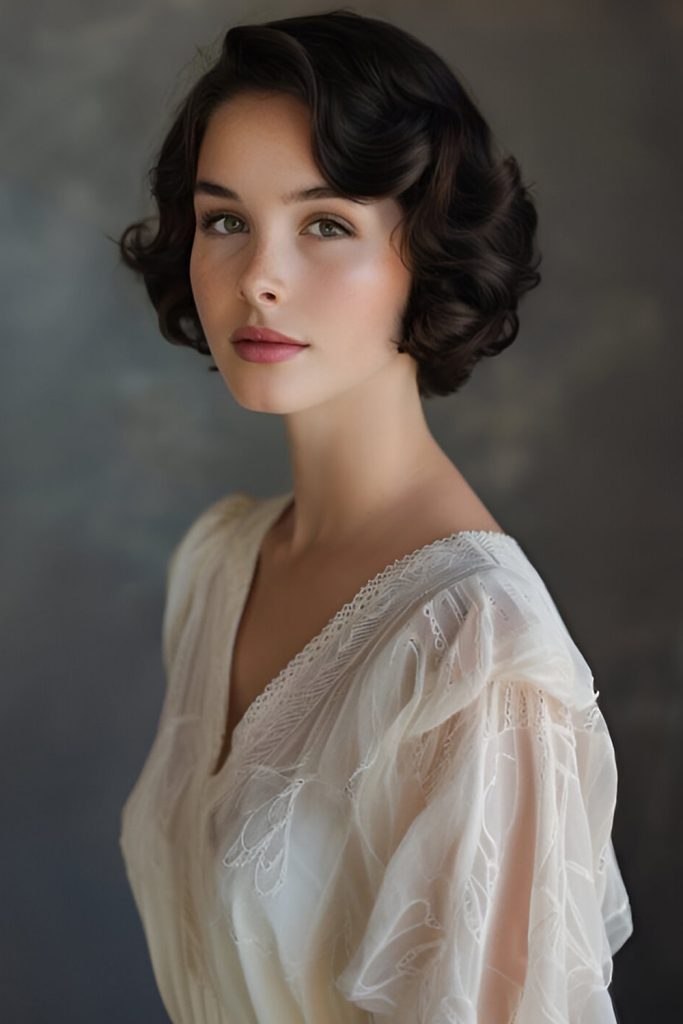 Vintage Inspired Finger Waves