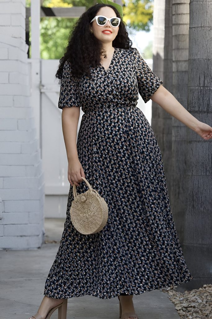 Wrap Dresses in a Flattering and Fitting Style