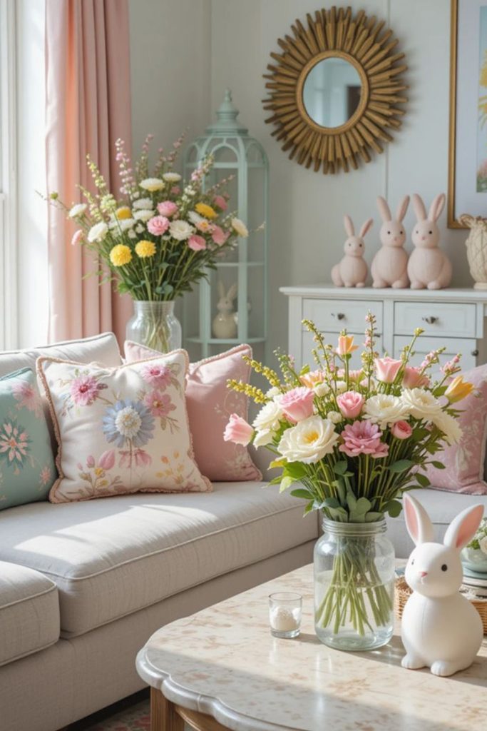 Add a Spring Themed Centerpiece