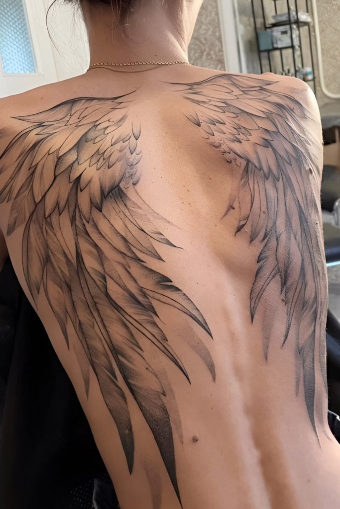 Angel Wings Symbol of Freedom and Guarding