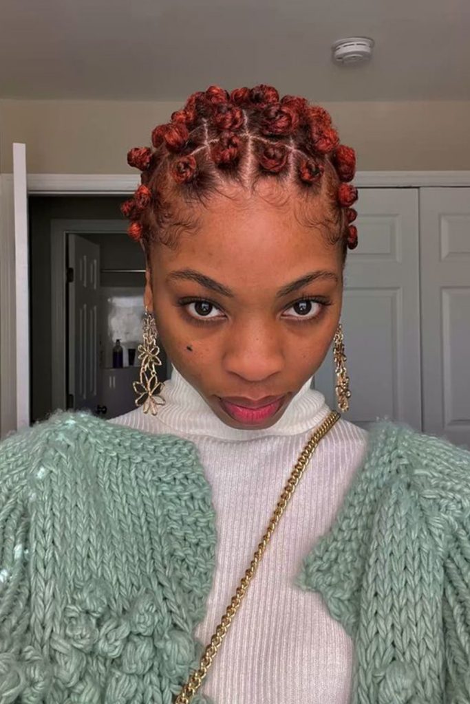 Bantu Knot Taper – A Stylish, Fun Twist