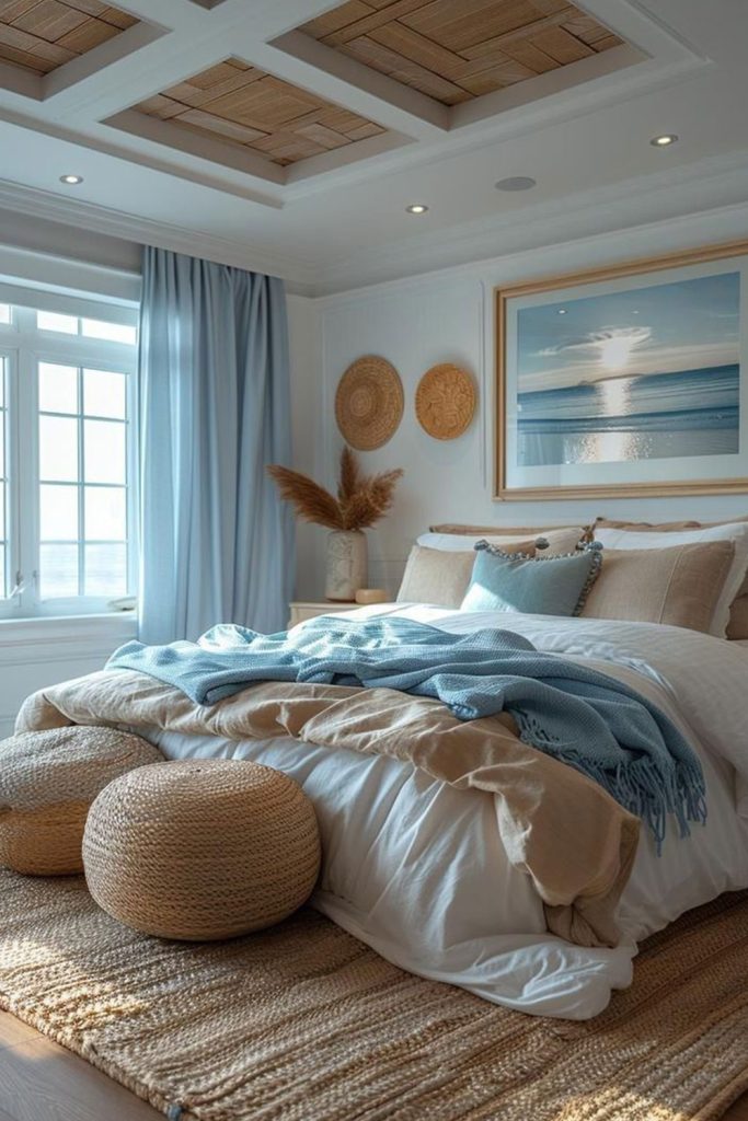 Beach Retreat Bedrooms for Calming Beach House Decor