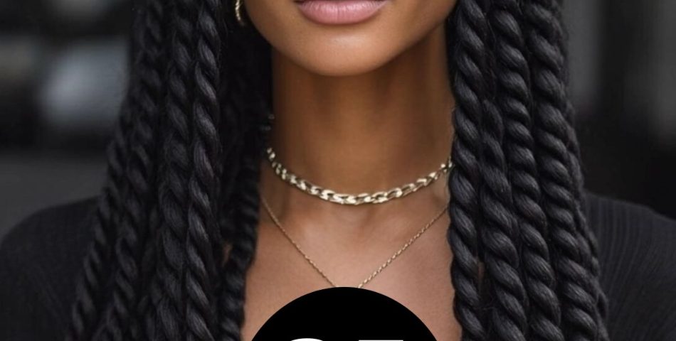 Big Twist Braids  Hairstyle for 2025