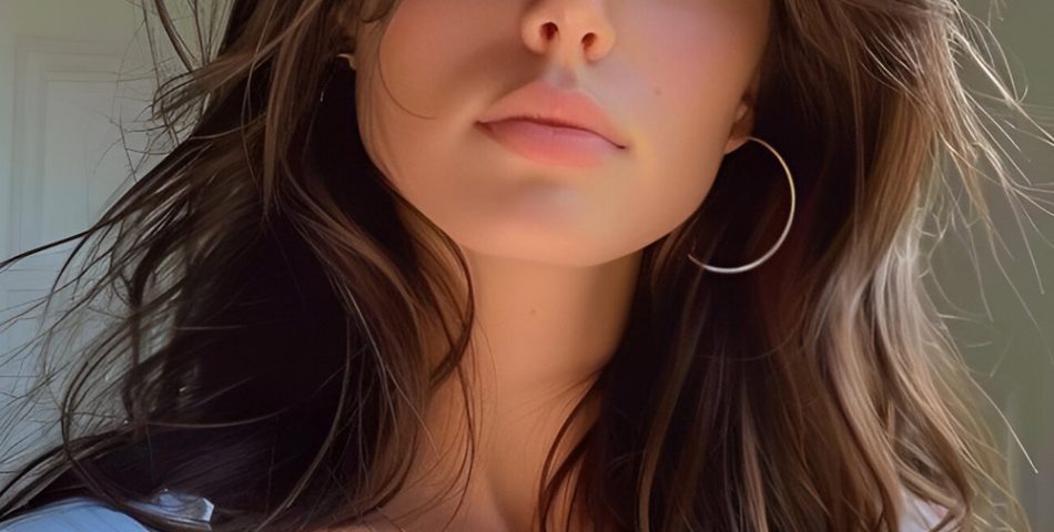 Boho Chic Layers with Curtain Bangs