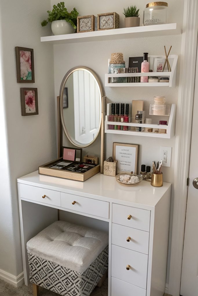 Build a Mini Vanity or Beauty Station