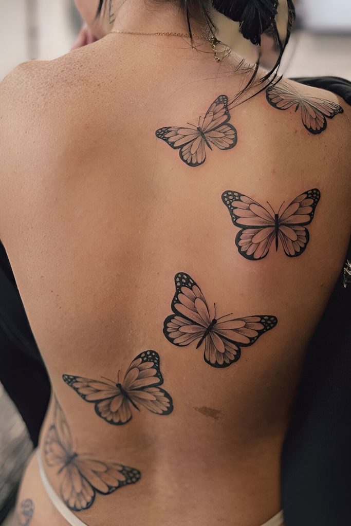 Butterfly and Moth Tattoos