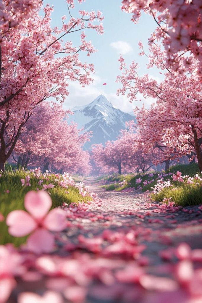 Cherry Blossom Bliss A Dreamy Pink Paradise