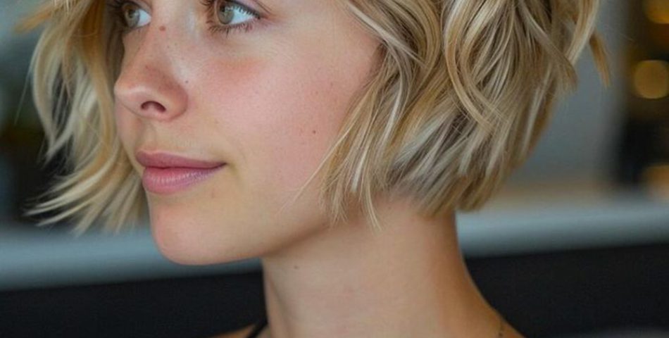 Choppy Bob Fun and Textured for an Edgy Summer Style