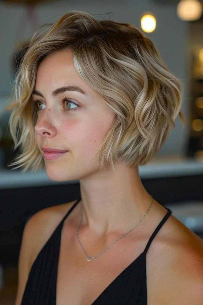Choppy Bob Fun and Textured for an Edgy Summer Style