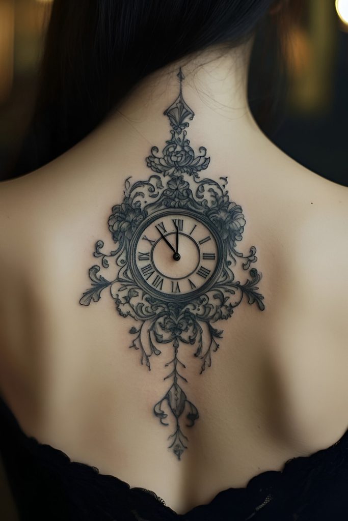 Clock and Hourglass Tattoos – Time and Change