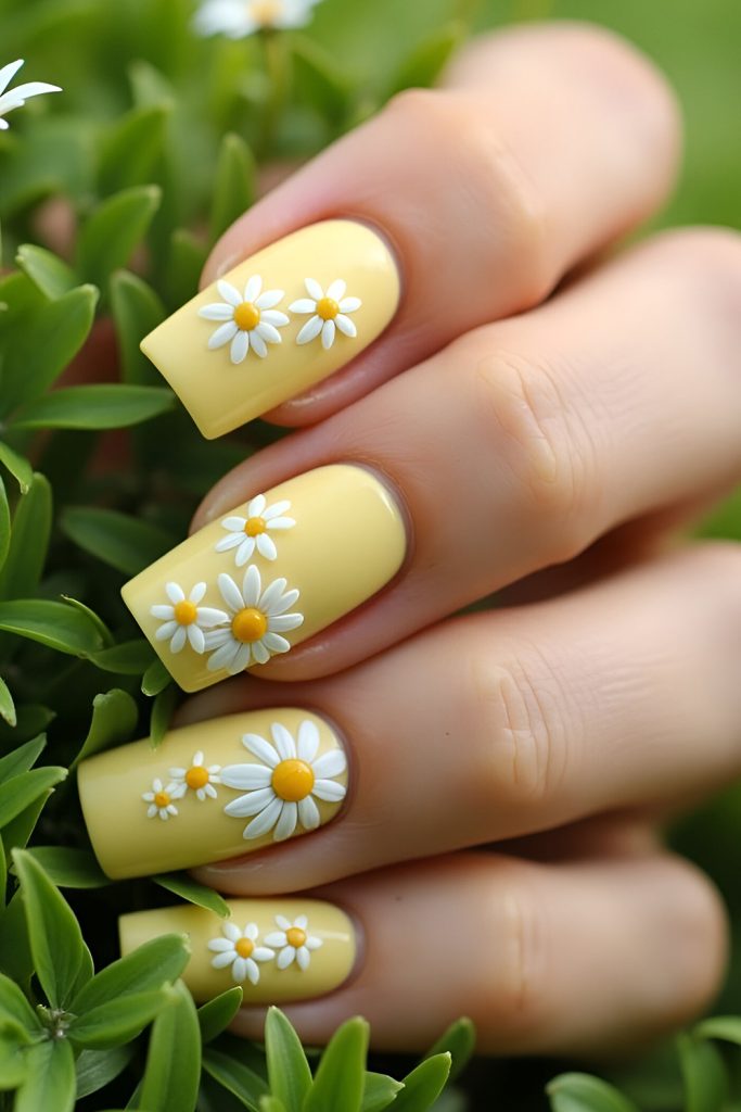 Daisy Chain Nails