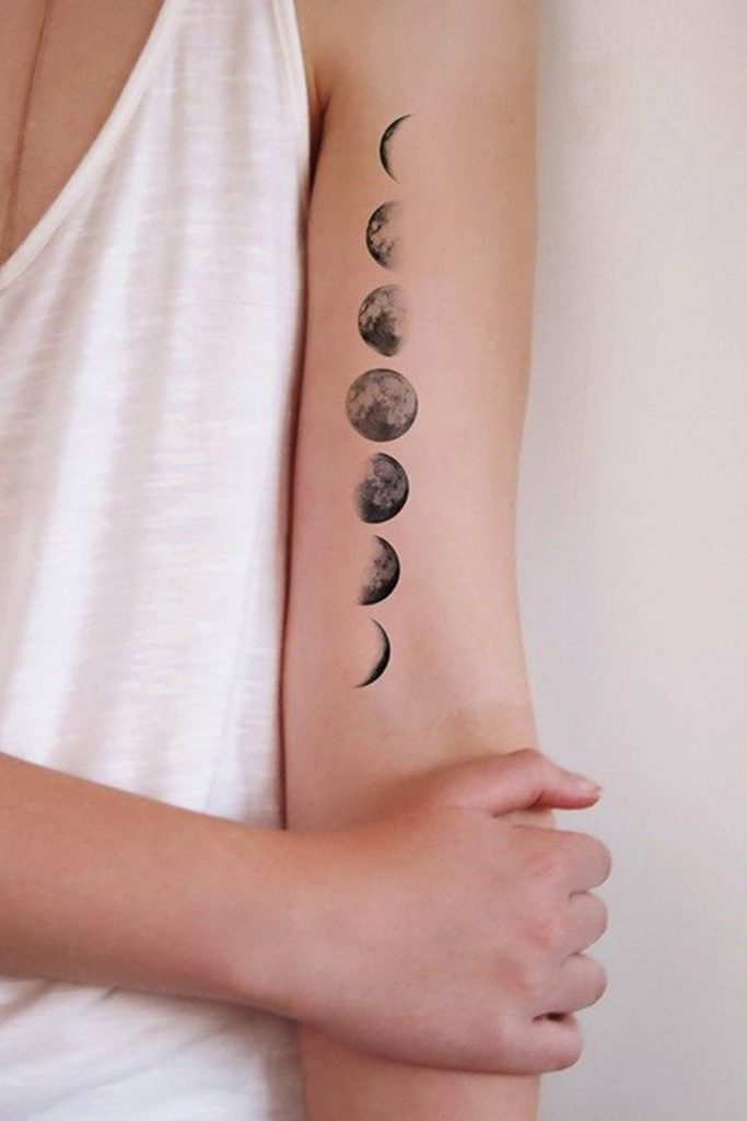 Depicting the Magic of the Moon Cycle with Ink