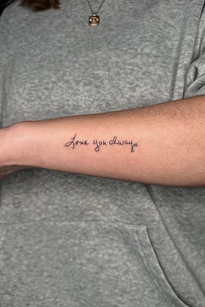 Designed Based on Personal Handwriting or Signatures