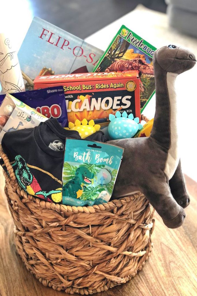 Dinosaur or Space Explorer Basket – A Basket for Young Adventurers