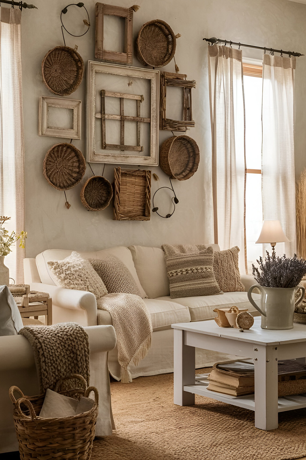 Rustic Meets Chic: 49 Modern Farmhouse Living Room Designs - Insiderlyfe