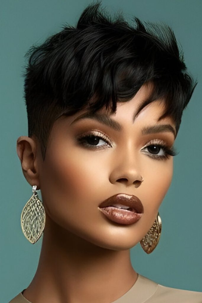 Edgy Undercut Pixie for a Contemporary Statement