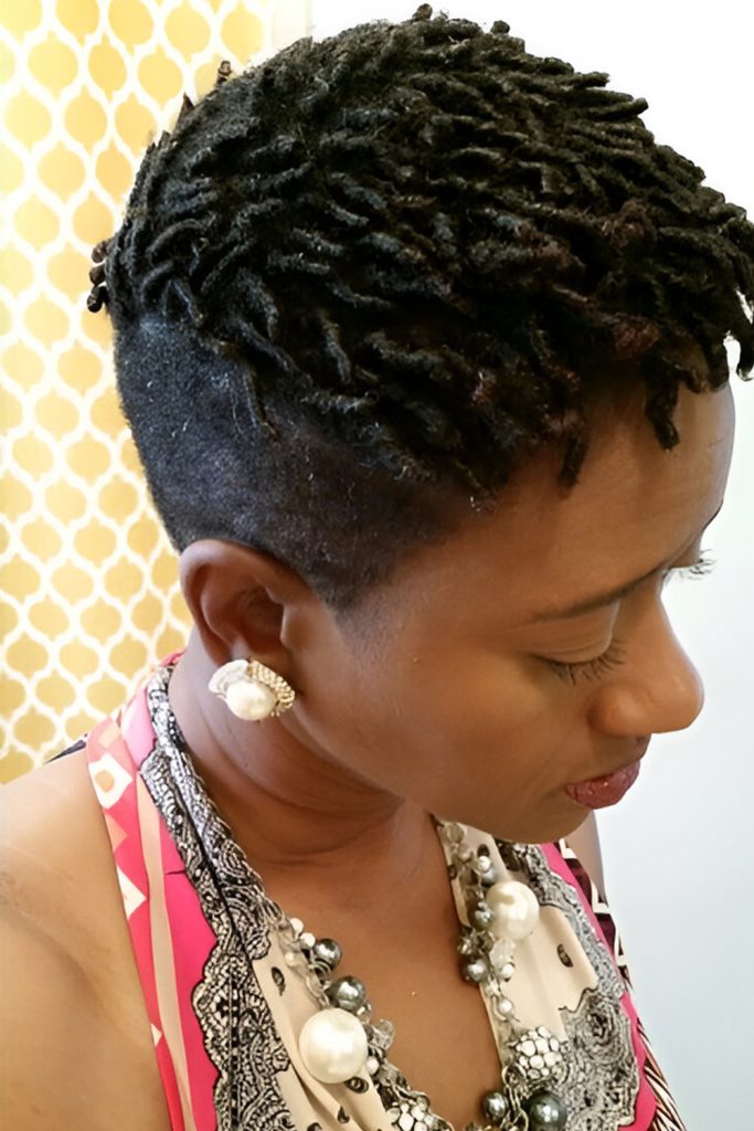 Finger Coil Taper – Tightly Defined Curls