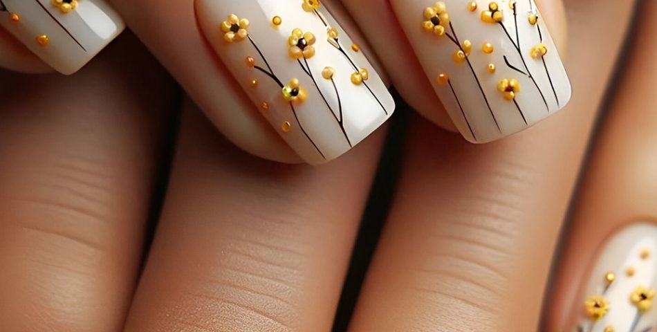 Floral Lace Nail Art for a Romantic, Elegant Look