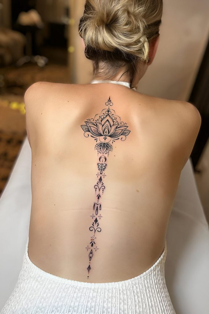 Full Back Mandala A Symbol of Harmony and Balance