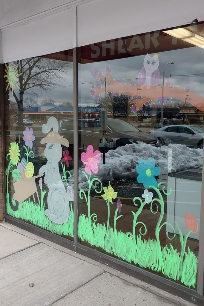 Fun Easter Window Clings for a Playful Touch