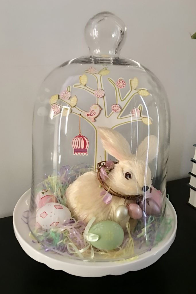 Glass Cloche Lovely Easter Vignettes