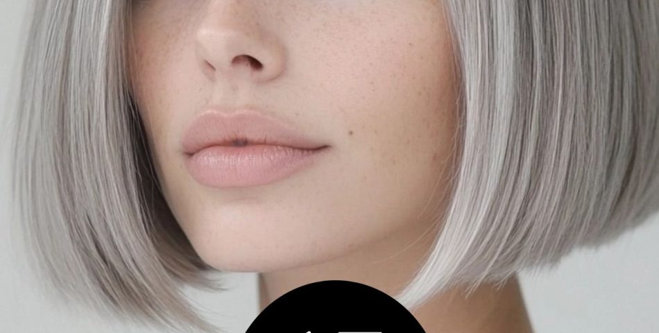 Grey Bob Styles That  Prove Silver Hair