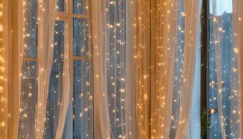 Hang Light and Airy Curtains for a Sunlit Glow