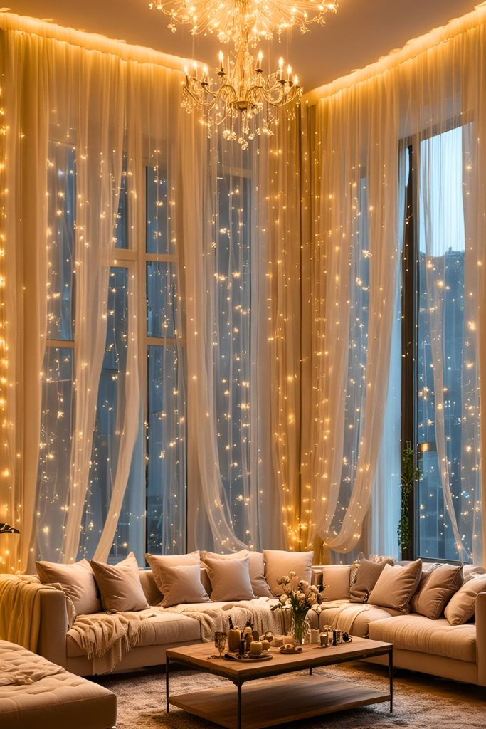 Hang Light and Airy Curtains for a Sunlit Glow
