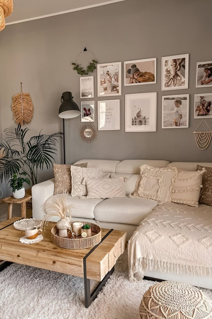 Incorporate Woven and Natural Textures for Organic Warmth