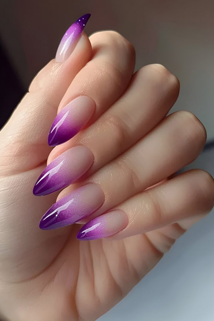 Lilac Ombre for a Dreamy, Gradient Effect