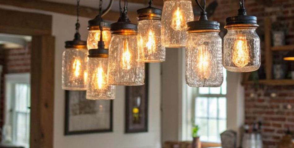 Mason Jar Lighting DIY Chandeliers for a Farmhouse Vibe
