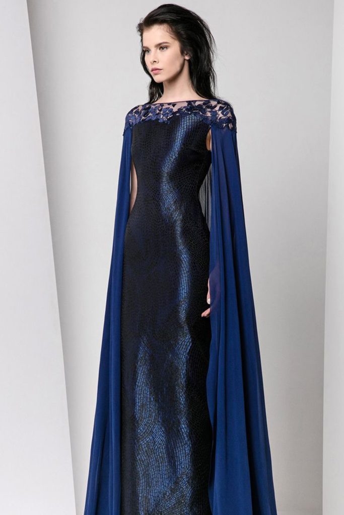 Midnight Magic Deep Navy and Black Gowns