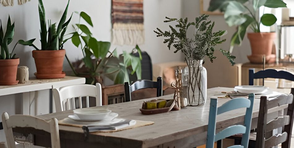 Mixed Material Dining Tables