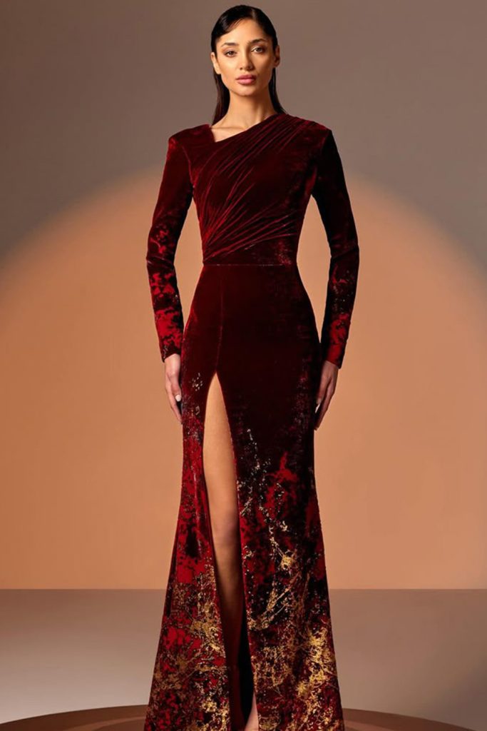 Mystical Allure Velvet Dresses with a Luxe Touch