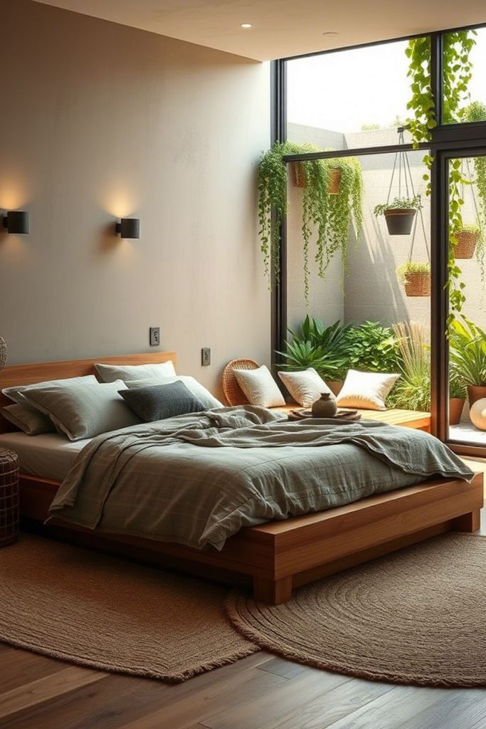 Nature Inspired Bedrooms for a Serene Atmosphere