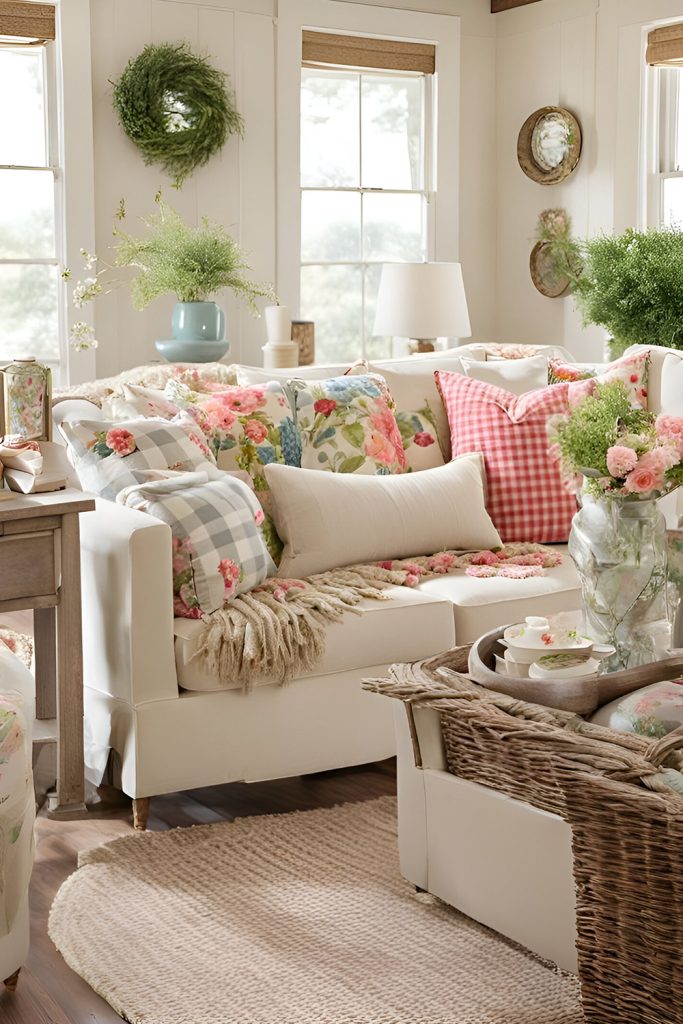 Refresh Your Throw Pillows with Spring Inspired Patterns
