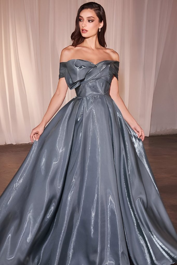 Regal Radiance Satin Ball Gowns