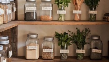 Rustic Pantry Organization Stylish Storage with a Vintage Flair
